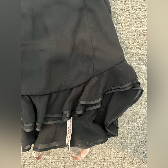 House of CB Rossella Black Mini Dress with Spaghetti Straps - Picture 11 of 16